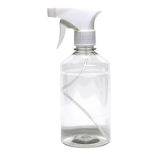 Frasco Pet Borrifador C/ Válvula Gatilho Branco 500ml - 1 Unidade Promoção