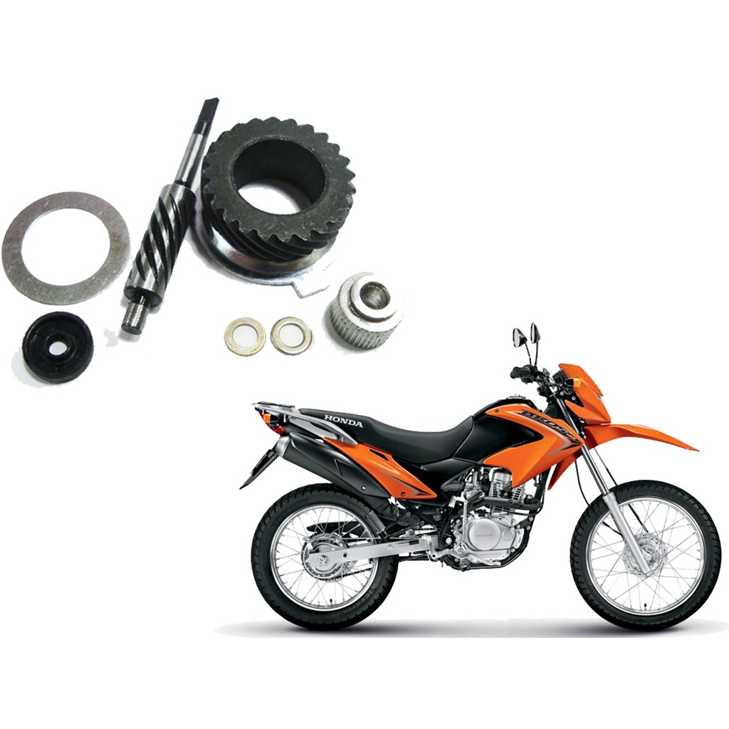 Engrenagem Velocímetro Bros 150 a Lona 2003 2004 2005 2006 2007 2008 2009 2010 2011 2012 2013