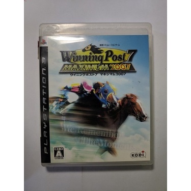 Winning Post 7 Maximum 2007 Japones Ps3 Campinas