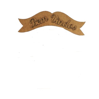 Placa Banner Dizeres 33cm