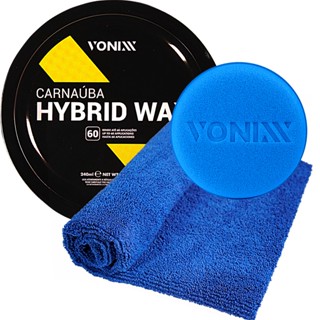 Hybrid Wax Cera Automotiva de Carnaúba Vonixx Pano Microfibra em Oferta na Shopee