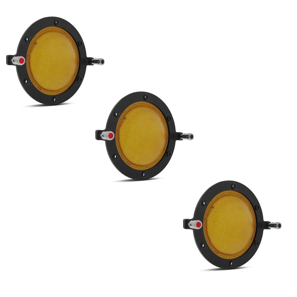 3 Reparo MusicAll Para Driver HDC3000 150w Rms 8 Ohms Corneta Jarrão Completo