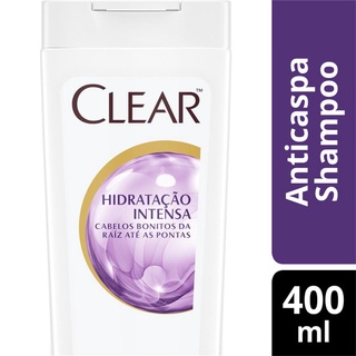 Shampoo Clear Anticaspa Hidratação Intensa com 400ml