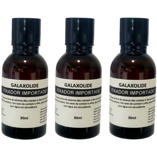 3x Fixador Importado Galaxolide p/ Perfumes Cosmético