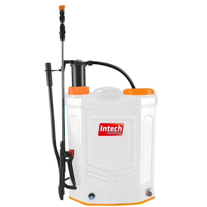 Pulverizador 20l Costal Elétrico E Manual Gpm2000 Intech