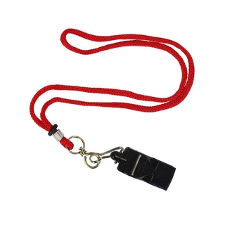 Apito Para Futebol / Vôlei / Handbol -  Com Cordão - Preto - Unidade - Pentagol