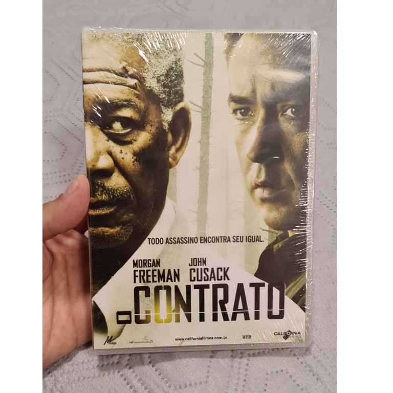 O Contrato - Morgan Freeman/John Cusack (DVD) - Novo/Lacrado