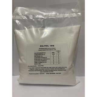 Xylitol importado 1kg ( PROMOÇÃO) em Oferta na Shopee