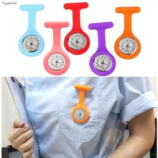 Relógio Broche De Silicone Com Bateria Grátis Para Enfermeiras