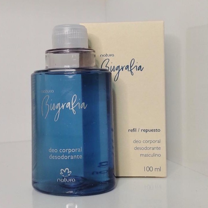 Natura Biografia Desodorante Refil 100ml | Shopee Brasil