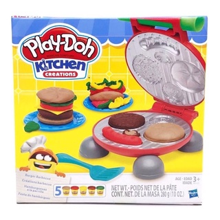 Play Doh Massinha Brincando Festa Do Hambúrguer Hasbro