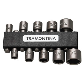 Soquete Canhão Jogo com 10 Peças 43615110 TRAMONTINA