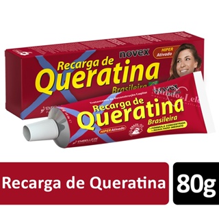 Novex Recarga De Queratina Brasileira 80g em Oferta na Shopee