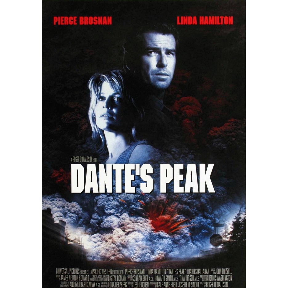 O Inferno de Dante (1997) (Dante's Peak) Pierce Brosnan e Linda Hamilton - Dublagem Clássica