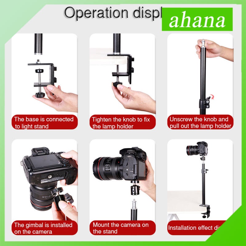 Suporte Universal De Mesa Para C Mera Dslr Shopee Brasil