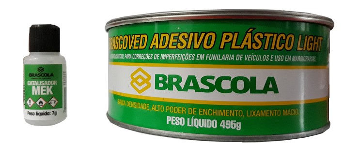 Massa Plástica Light 495gr - Brascola