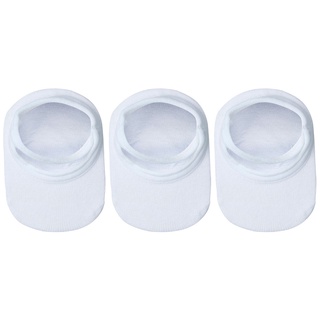 Kit com 3 Meias Sapatilha Recém Nascido Algodão Baby Lupo