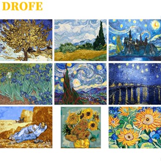 Drofe (40X50 Cm) ~ Pinturas Famosas De Van Gogh ~ Pintura Por Números Arte Da Parede Sem Moldura / Pintura Por Número / Diy Pintura em Oferta na Shopee