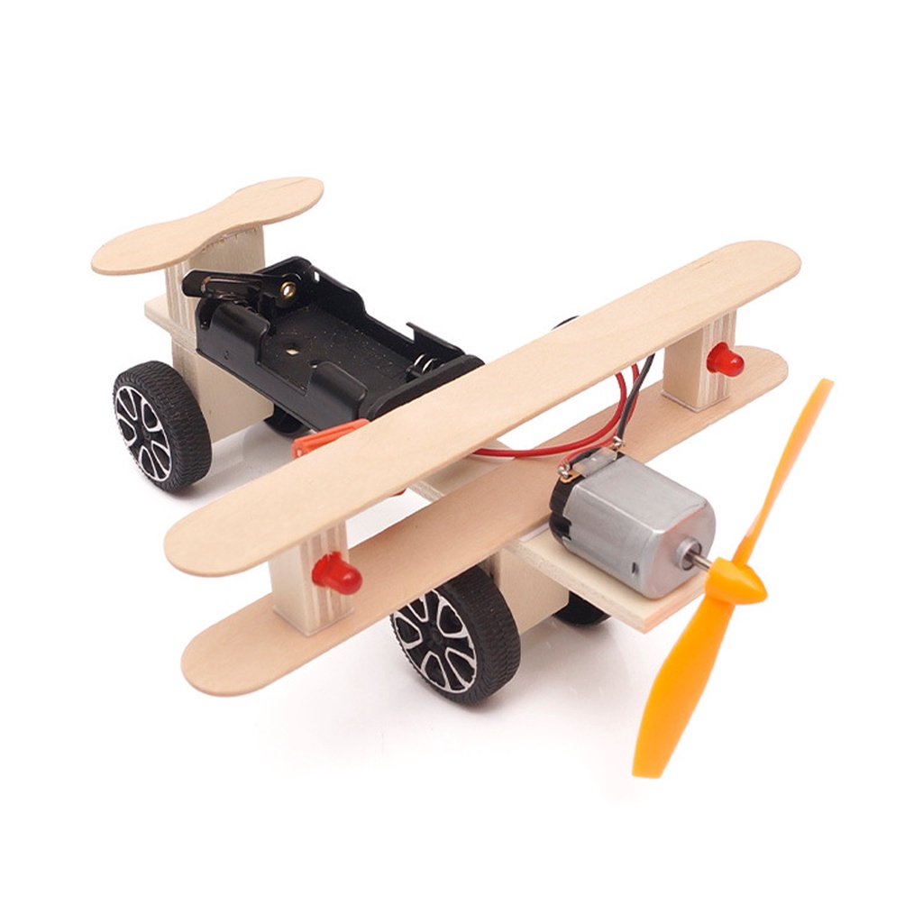 Kit DIY Avião e Carro STEM – Brinquedos Educativos de Física