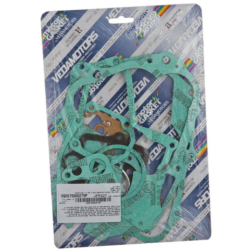 Jogo de Junta Completo Mini Moto Pro Tork Modelo Original Peça De Reposição TR50F