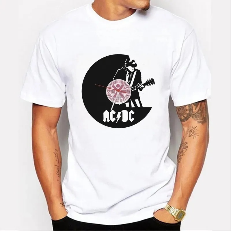 Camiseta Ac/dc Disco De Vinil Rock | Shopee Brasil