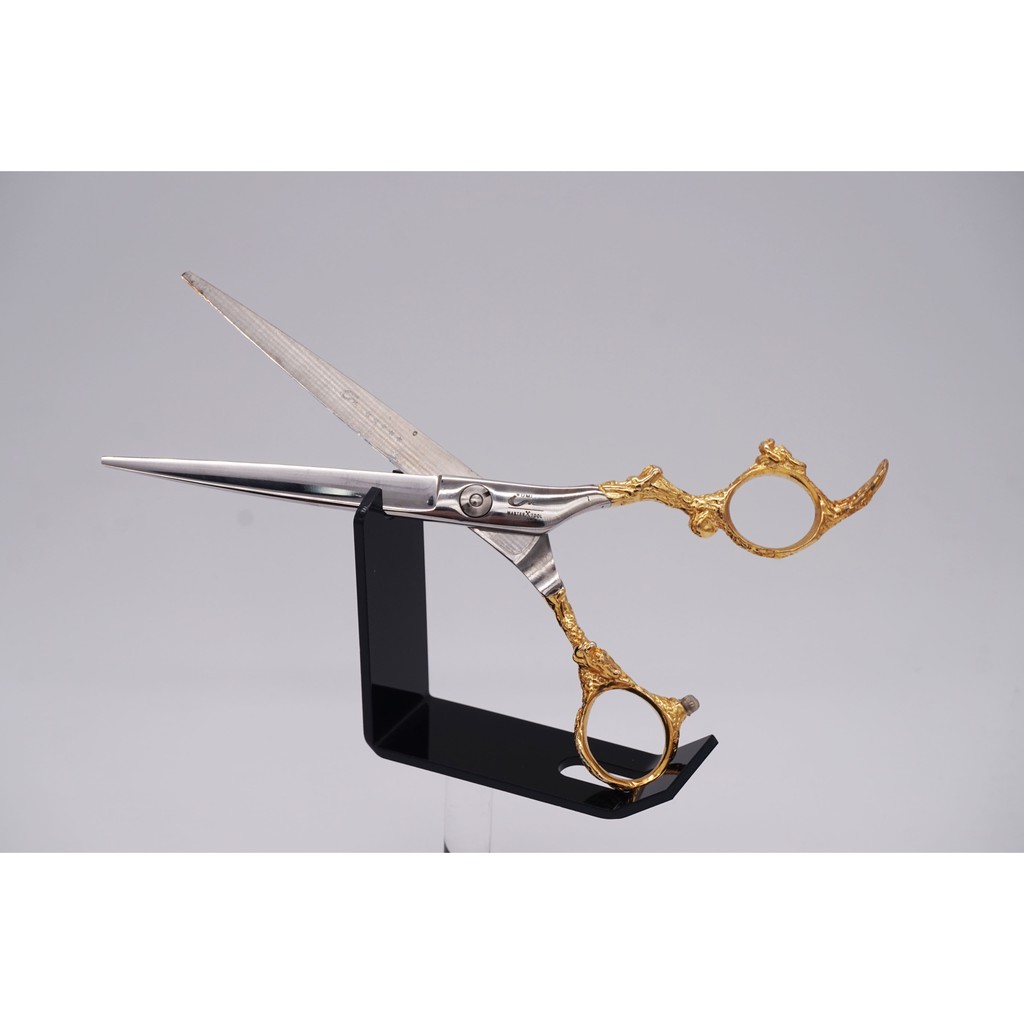 Tesoura Profissional Alto Padrão UMI KN (Dragão) Para Barbeiro e Cabeleireiro em Oferta na Shopee