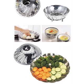 Cesto Cozimento A Vapor Inox Cozinha Legumes Verduras