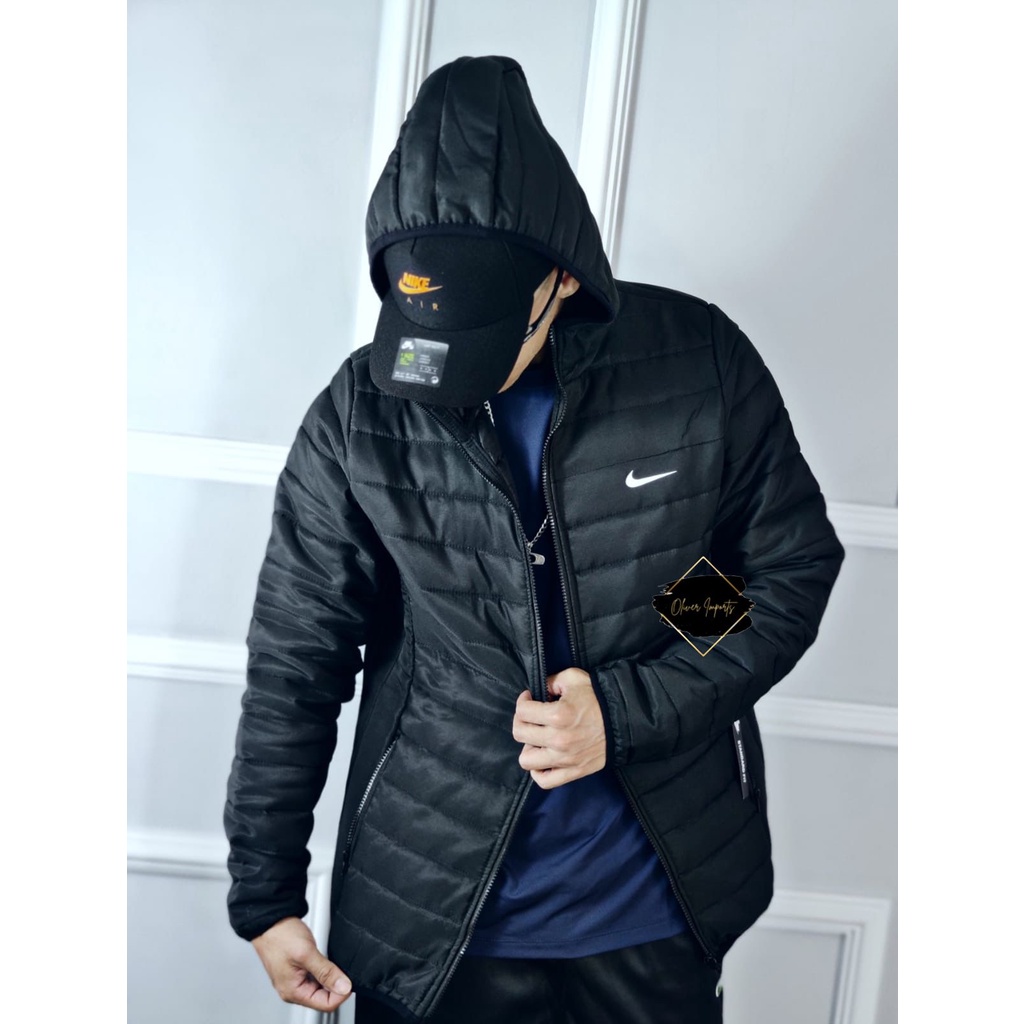 Jaqueta Masculina Bobojaco Nike Com Capuz Premium Importado | Shopee Brasil