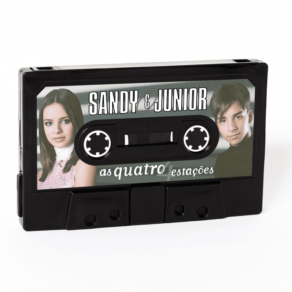 Carteira K7 - Sandy & Júnior (As Quatro Estações) - Carnaúba Estúdio