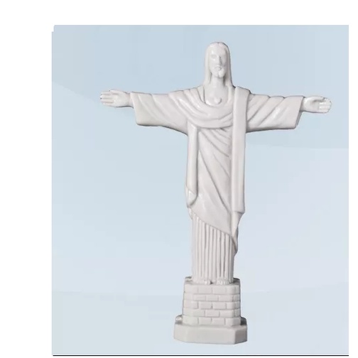 Imagem Cristo Redentor Rio de Janeiro de 40cm Gesso