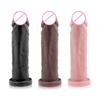 Capa Peniana Extensora 5 cm em Cyberskin com Glande Veias Salientes 18 x 4,0 cm | Disponível Em 3 Cores