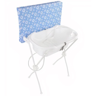 Banheira para Bebê de Pé com Trocador Floripa Tutti Baby - Azul ...