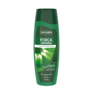 Condicionador Para Cabelo FemininoFeminino Forca Maxima Argininaa e Pró-B5 310g ViniLady