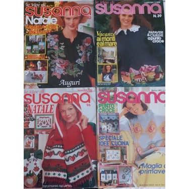 Kit 3 Revistas Le Idee Di Susanna Artesanato C/ Moldes