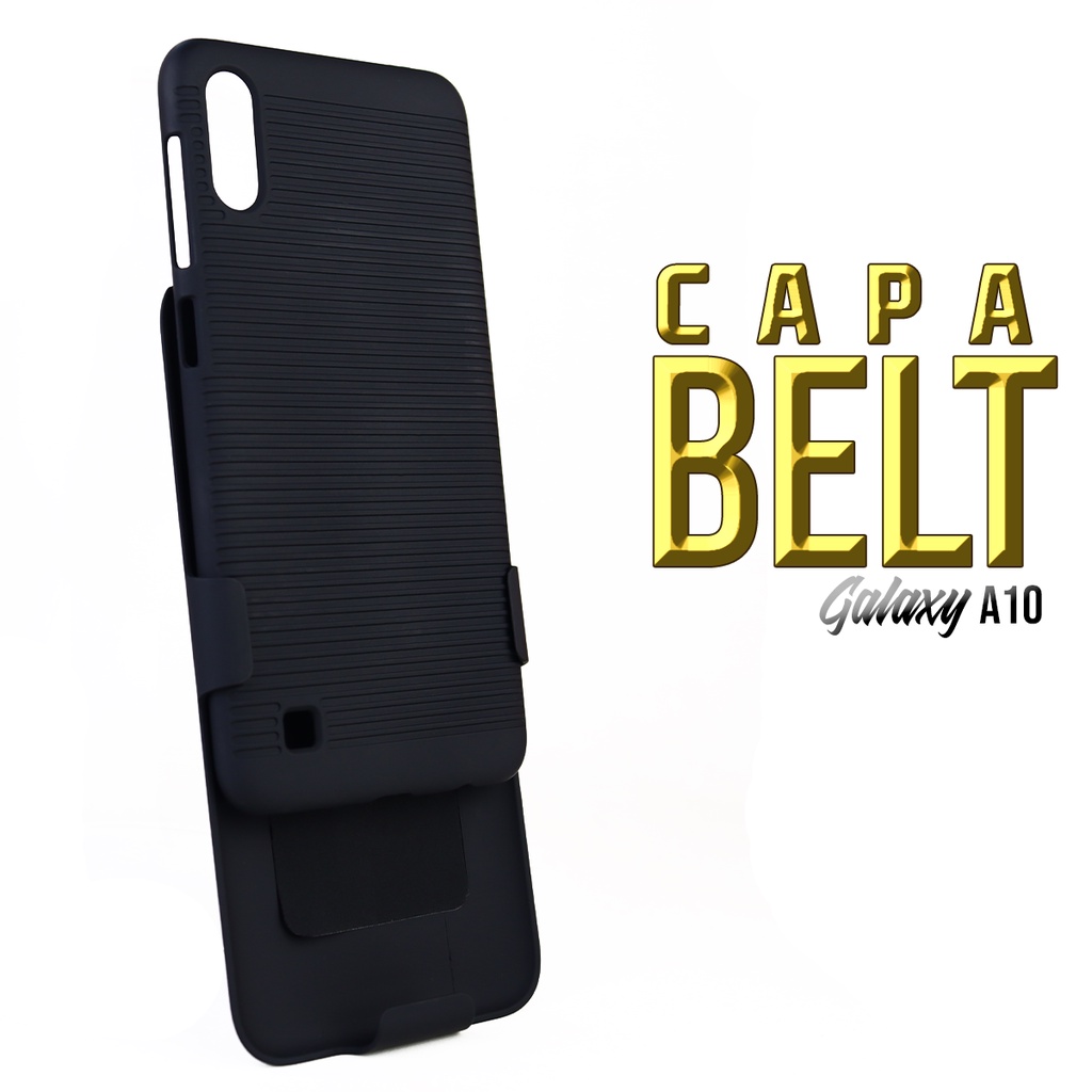 Capa Suporte de Cintura Cinto E Mesa Belt Clip Compativel Para Samsung Galaxy A10 A105 tela 6.2