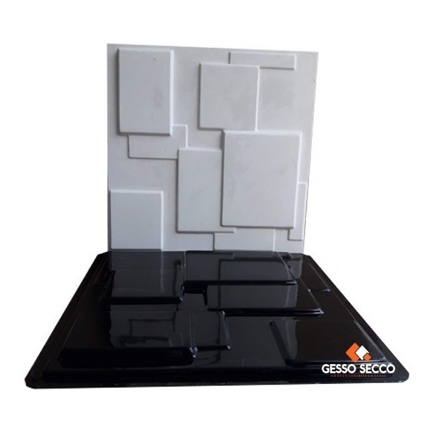 Forma e Molde Gesso 3d Cimenticia Abs 2mm Bloco GessoSecco
