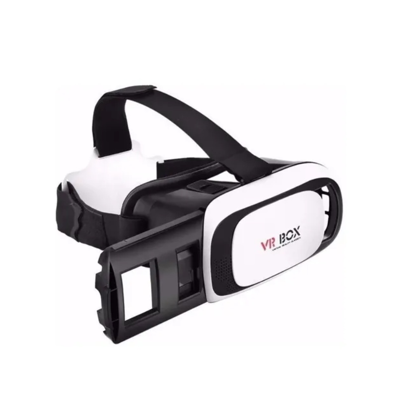 Oculos Vrbox Branco Em 3d Realidade Virtual Jogos Filme