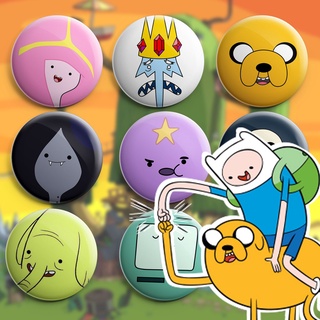 Bottons Hora de Aventura personagens - broche alfinete boton bottom button pin