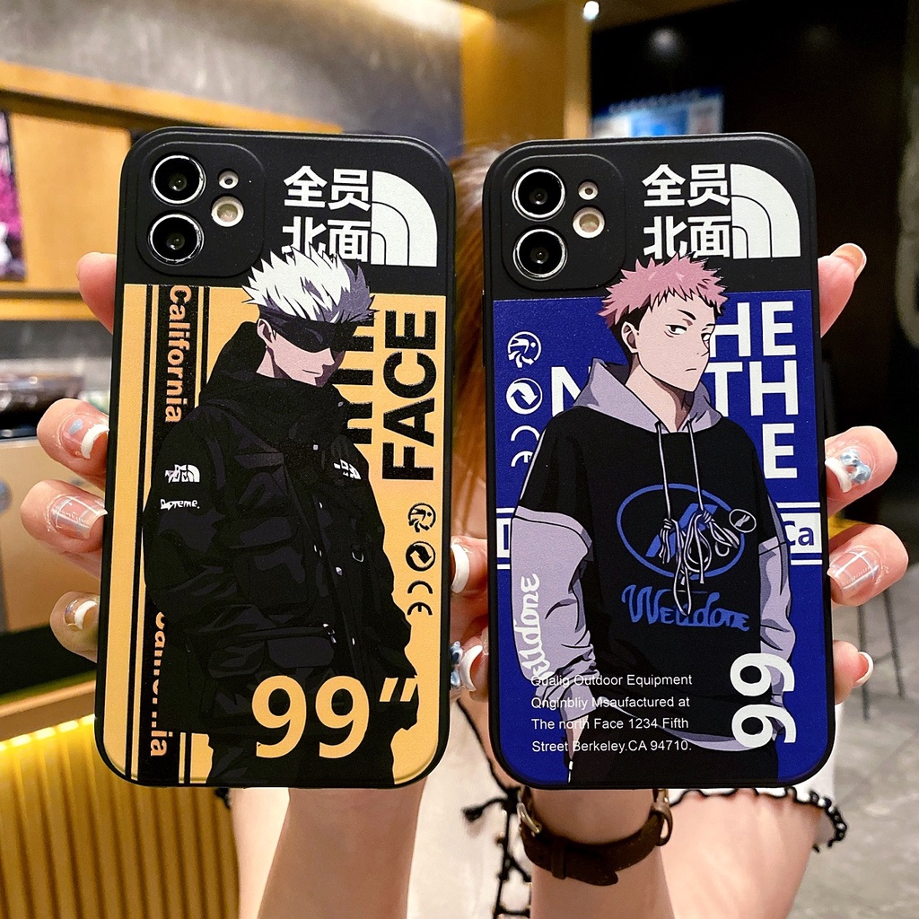 Capa Flexível De Silicone Anime Japonês Jujutsu Kaisen Anti-Queda Para XIAOMI 11T Pro/POCO X3 NFC/M2/Redmi Note 11 Max/11S/9/8/8T/9S/5/9A/9i/9AT