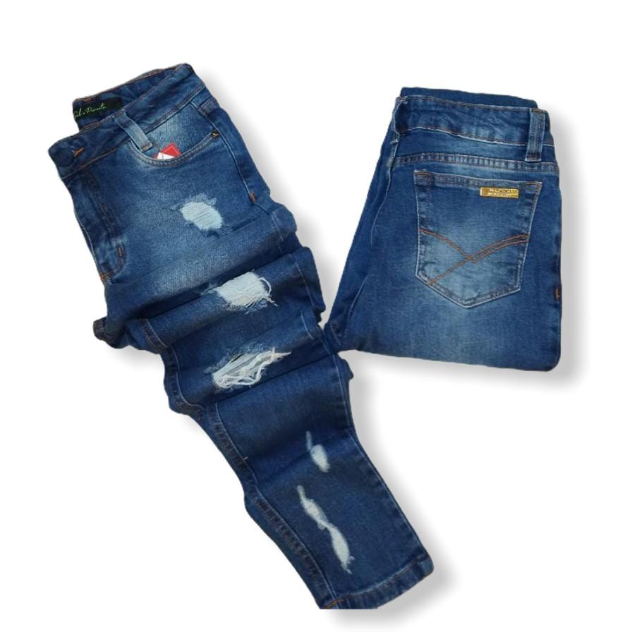 fotos de calça jeans feminina cintura alta