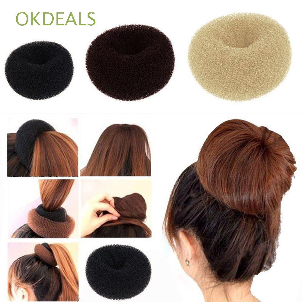 KIT 12 Acessórios Para Cabelo Mulheres Meninas Rosquinha Mágica Modeladora Para Fazer Coque em Oferta na Shopee