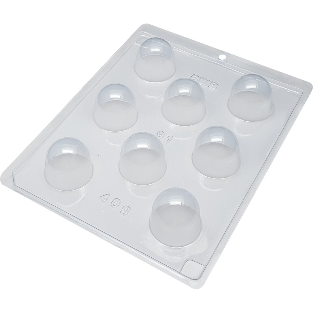 Forma Simples Trufa Média 91  (A1) em Acetato BWB Para Bombom e Doces de Chocolate e Confeitaria - Home & Living