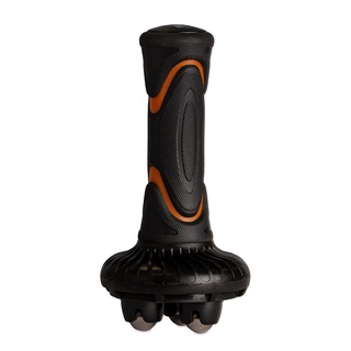 Massageador Roller com Esferas, Preto e Laranja, T221, Acte Sports