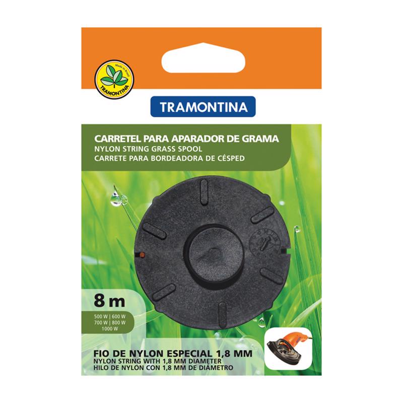 Carretel Nylon 8m de 1,8mm Para Aparador de Grama - Tramontina em Oferta na Shopee