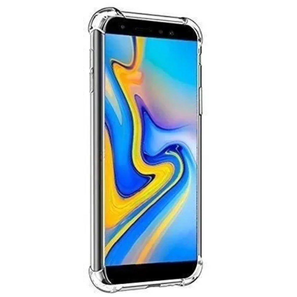 2 Capas para Samsung Galaxy J7 J700 J700m - Capinha Transparente Bordas Impacto Antishock