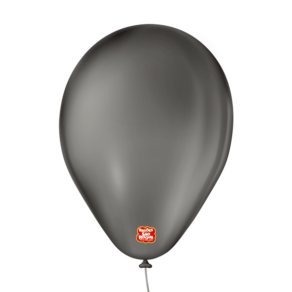 Balão de Festa Basic - Preto - 6,5" - 50 unidades em Oferta na Shopee