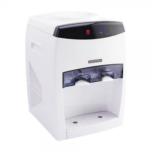 Bebedouro de Água Gelada Elétrico De Mesa Bivolt Agratto MOD BEM 03