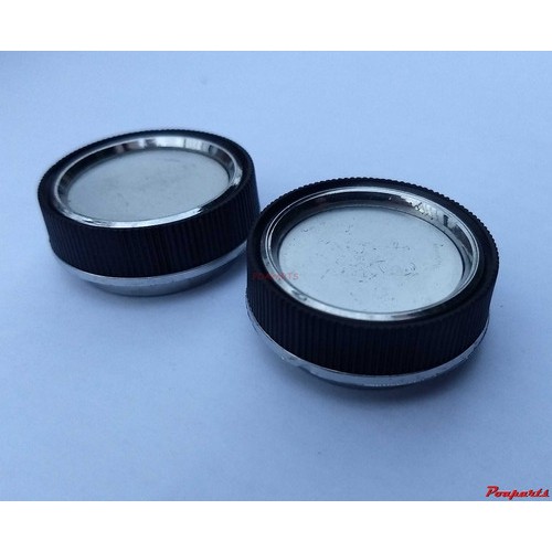 Par Knob Botão Auto Rádio Carros Antigos F100 Opala 32mm