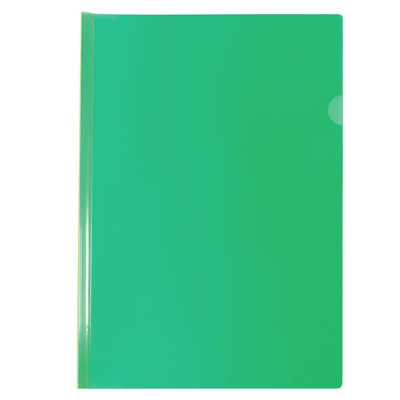 Pasta com canaleta transparente A4 verde 0822PP/VD Dac em Oferta na Shopee