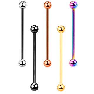 Piercing Transversal Aço Cirúrgico 1.6mm X 34mm